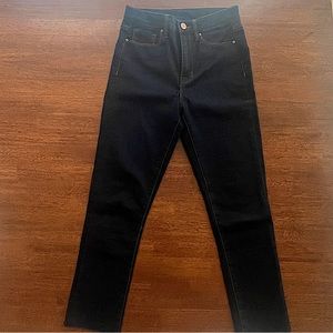 Urban Outfitters BDG Denim High Rise Twig Skinny Dark Indigo Rise size 26 Short